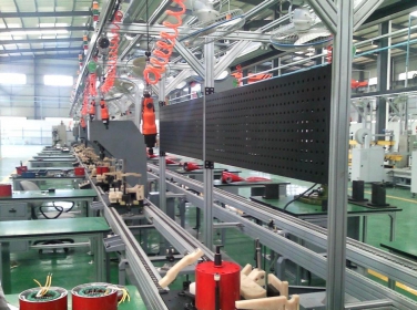 雙邊工作臺(tái)裝配線